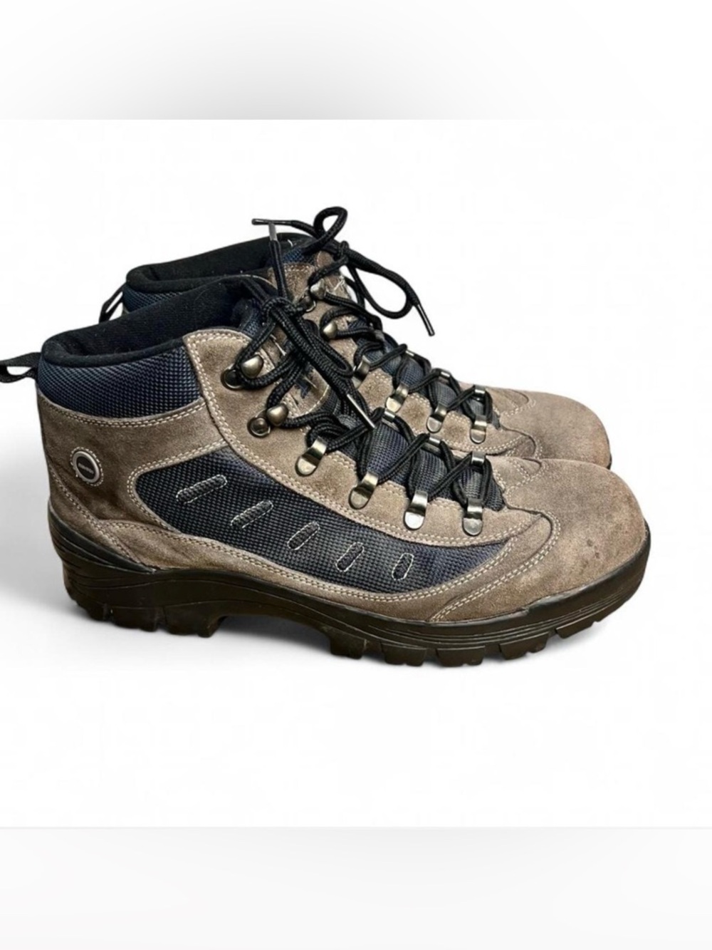 Nevados Men's Size 12 Brown Suede & Mesh Hiking Boots